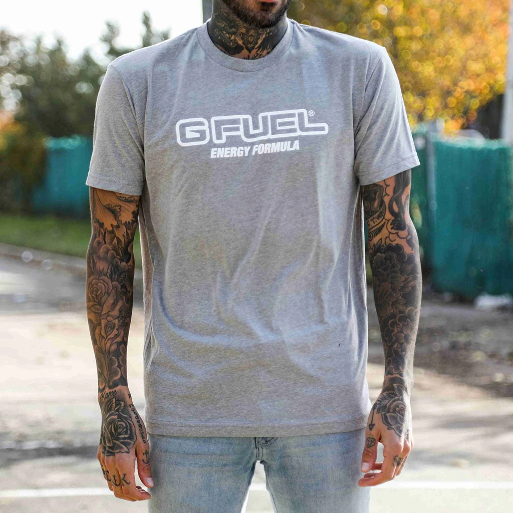 Heather Gray (G FUEL Logo Shirt) - Image 3